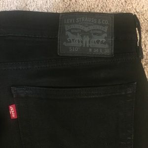 Black Levis Strauss510 Skinny Jeans